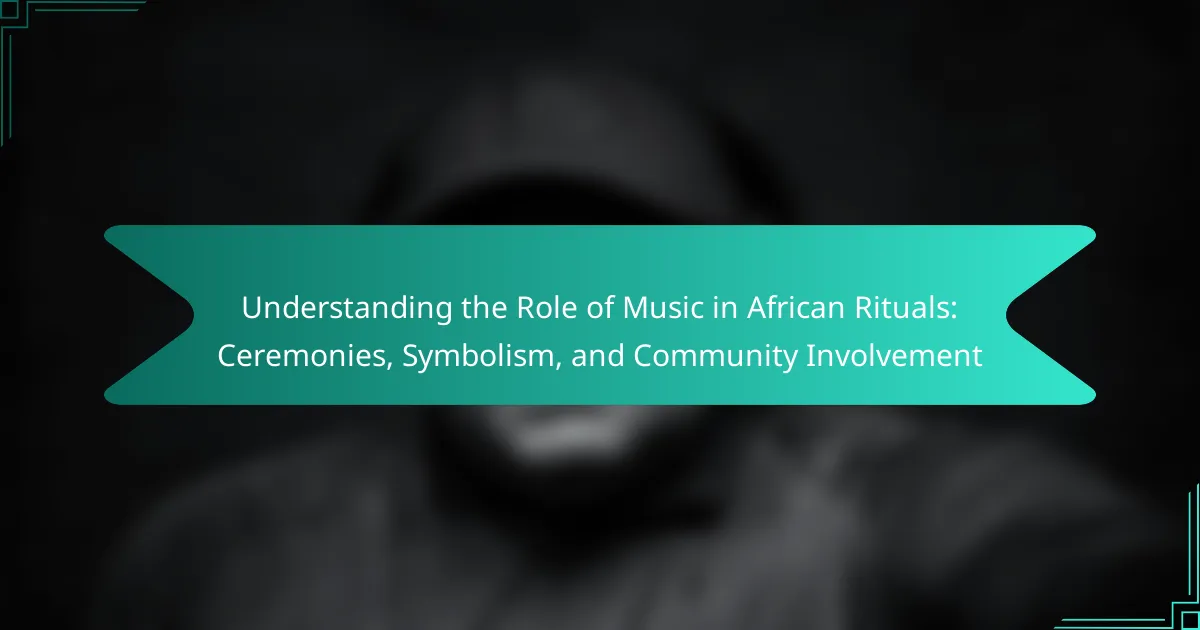 Sound Ritual African Understanding the Role of Music in African Rituals: Ceremonies ...